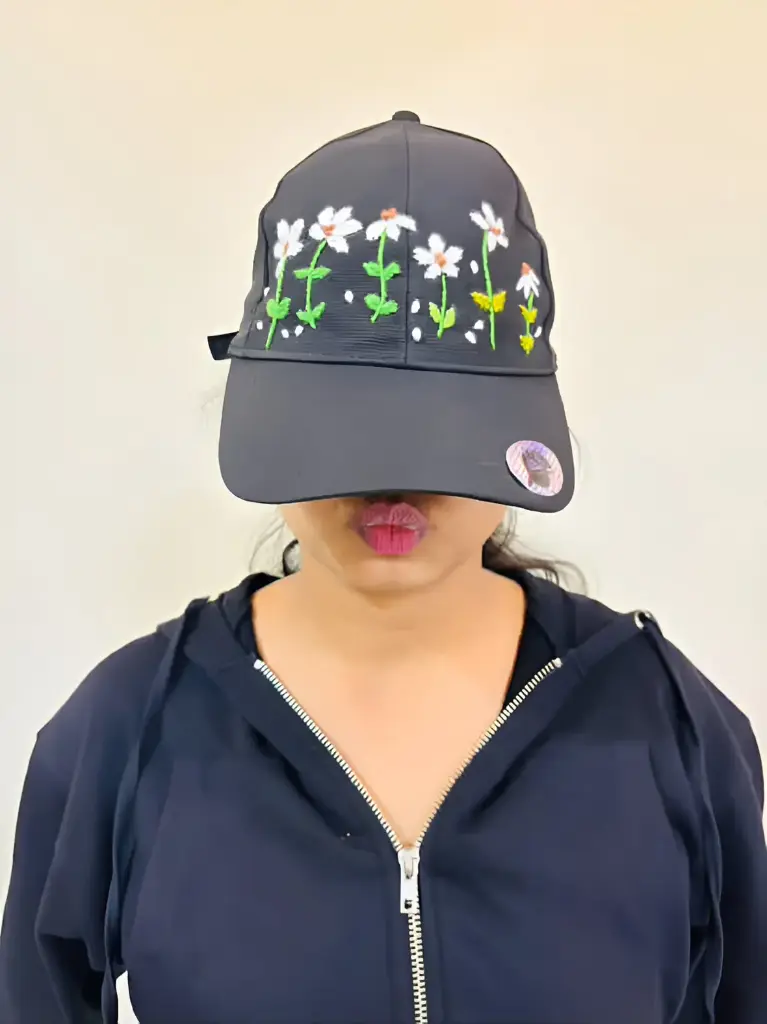 Hand Embroidered Cap