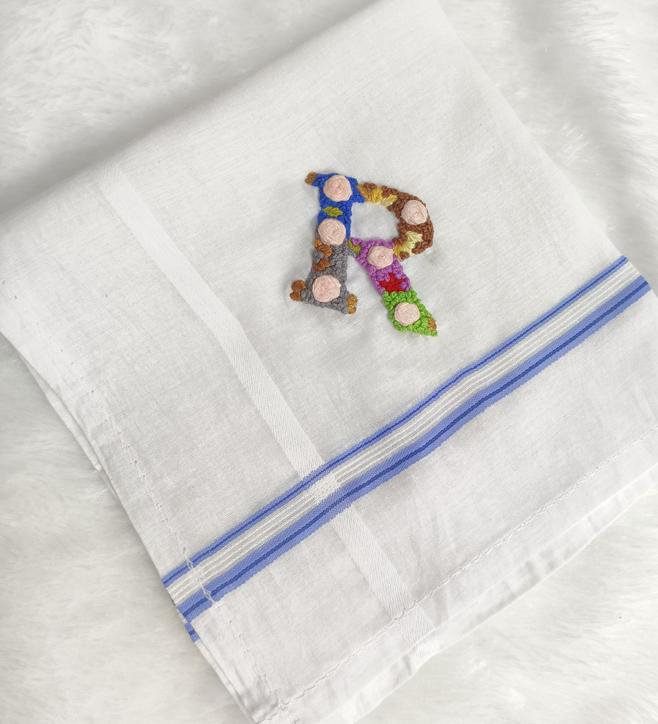 Customize Alphabet handkerchief