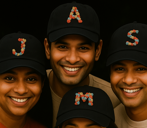 Customize Alphabet Cap